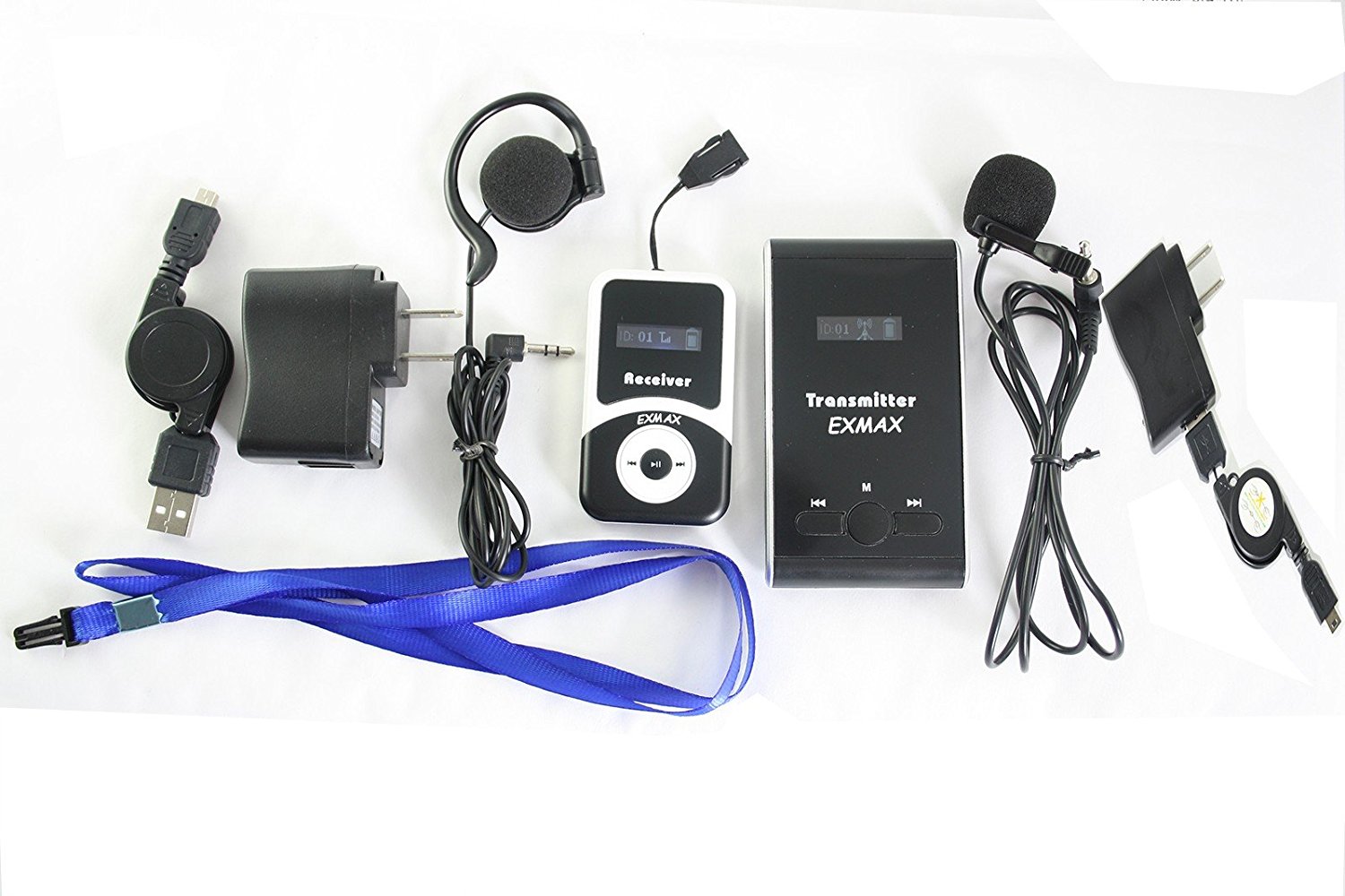 Retekess TT116 Wireless Tour Guide System, Simultaneous Interpretation System, 656ft...